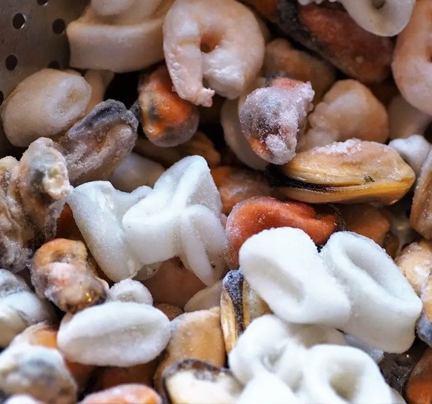 Surtido de marisco con pulpo kilo