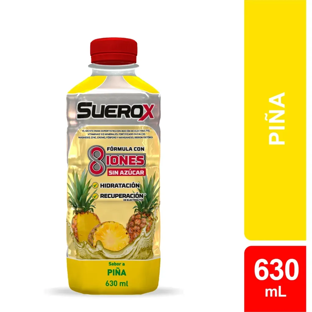 [S935574] Suerox Bebida Isotónica Sabor Piña 630 mL